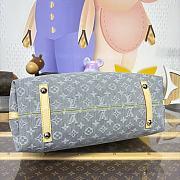 Louis Vuitton CarryAll Monogram Denim bag size 39x15x30cm - 4