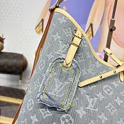 Louis Vuitton CarryAll Monogram Denim bag size 39x15x30cm - 3