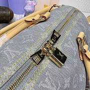 Louis Vuitton SpeedySoft30 Monogram Denim bag size 30x17x21cm - 5