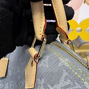 Louis Vuitton SpeedySoft30 Monogram Denim bag size 30x17x21cm - 3