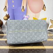 Louis Vuitton SpeedySoft30 Monogram Denim bag size 30x17x21cm - 4