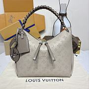 Louis Vuitton beaubourg hobo beige Monogram bag size 32x17x26cm - 1
