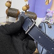 Louis Vuitton Keepall Bandoulière2 Monogram Heritage blue bag size 25x11x15cm - 2