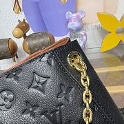 Louis Vuitton M14658 Sac Anytime MM black bag size 34x13x20cm - 3