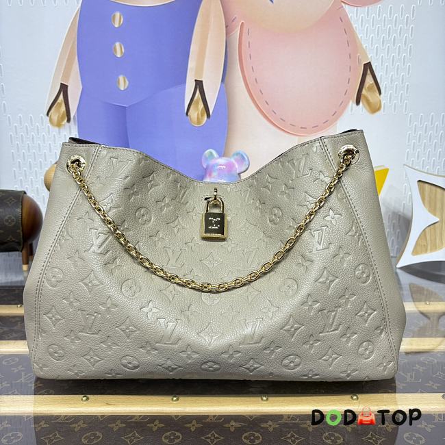 Louis Vuitton M14658 Sac Anytime MM gray bag size 34x13x20cm - 1
