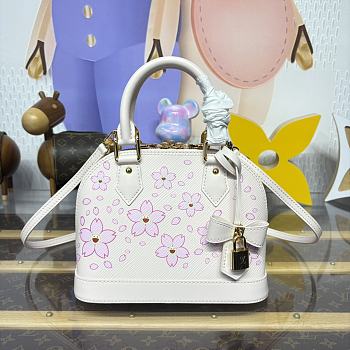 Louis Vuitton LV x TM Alma BB bag size 23.5 x 17.5 x 11.5 cm