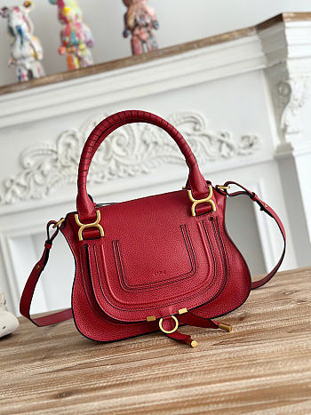 Chloe Marci red bag size 30cm
