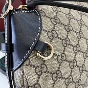 Gucci GG Emblem Tote Bag Black Size 24.5x16x5cm - 2