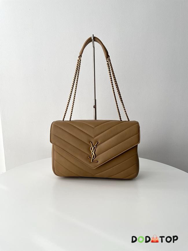 YSL Loulou caramel color size 23cm - 1