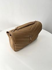 YSL Loulou caramel color size 23cm - 3