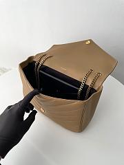 YSL Loulou caramel color size 23cm - 5