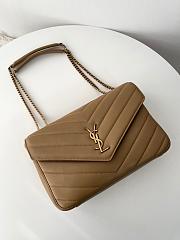 YSL Loulou caramel color size 23cm - 4