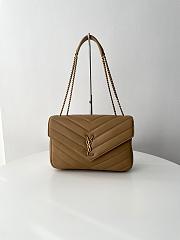 YSL Loulou caramel color size 23cm - 2