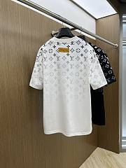 LV T-shirt white men 01 - 2
