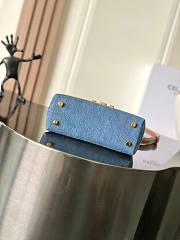 Celine NINO TEEN DENIM BAG size 20.5x13x8 - 3