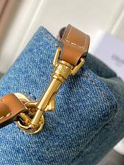 Celine NINO TEEN DENIM BAG size 20.5x13x8 - 5