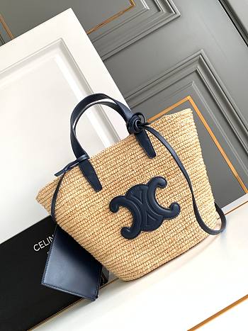 Celine Tote black bag size 21.5 X 22 X 13cm