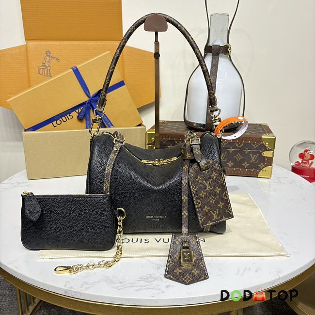 Louis Vuitton Nicolas Ghesquière black bag size 40x20x25cm - 1