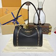 Louis Vuitton Nicolas Ghesquière black bag size 40x20x25cm - 2