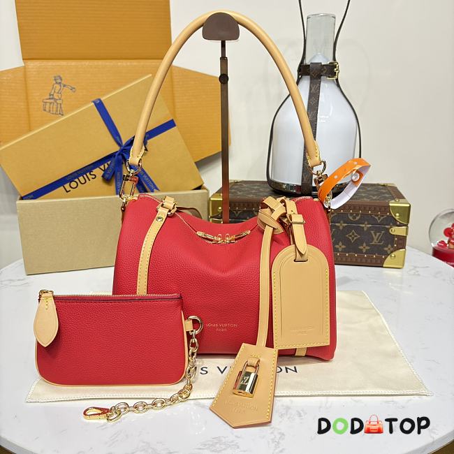 Louis Vuitton Nicolas Ghesquière red bag size 40x20x25cm - 1
