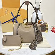 Louis Vuitton Nicolas Ghesquière gray bag size 40x20x25cm - 1