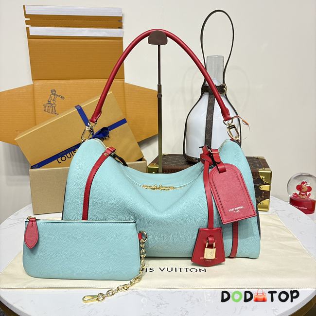 Louis Vuitton Nicolas Ghesquière blue bag size 40x20x25cm - 1