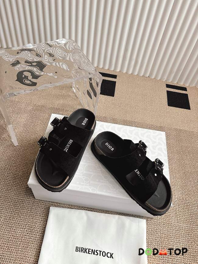 Dior women sandals black - 1