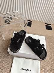 Dior women sandals black - 1
