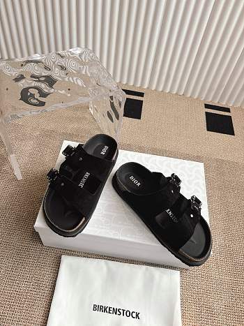 Dior women sandals black