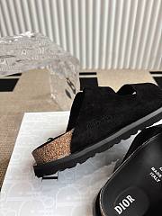 Dior women sandals black - 2