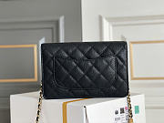 Chanel woc black bag size 12x19x3.5cm - 2