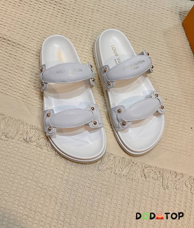 Louis Vuitton sandals white 03 - 1