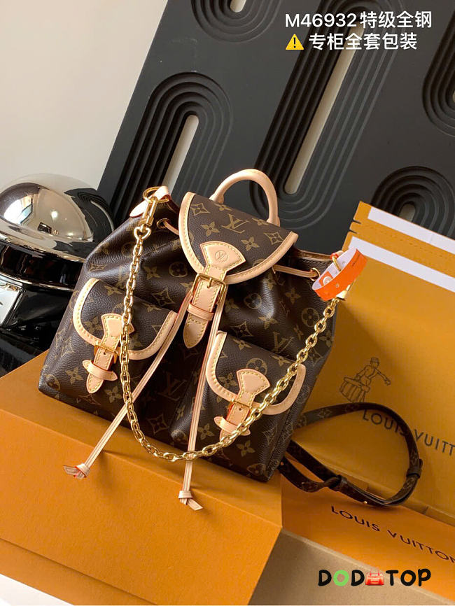 Louis Vuitton M46932 Excursion PM backpack size 21 x 23 x 10 cm - 1