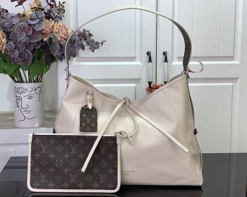 Louis Vuitton CarryAll MM bag size 39 x 30 x 15cm