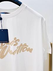 Louis Vuitton T-Shirt white 04  - 5