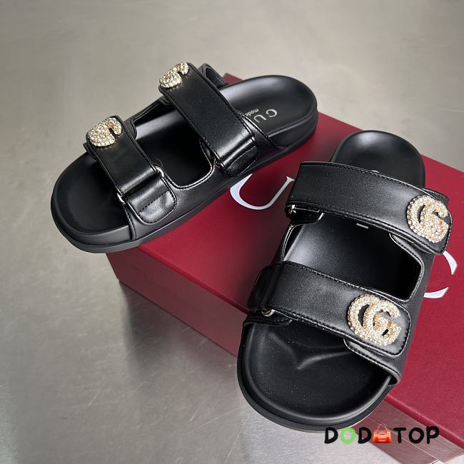 Gucci sandals black 02 - 1