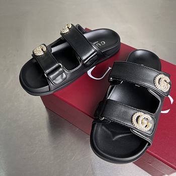 Gucci sandals black 02