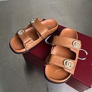 Gucci sandals brown 03 - 1