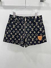 Louis Vuitton high-waisted shorts black  - 1