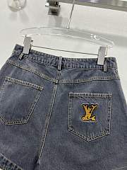 Louis Vuitton denim shorts  - 4