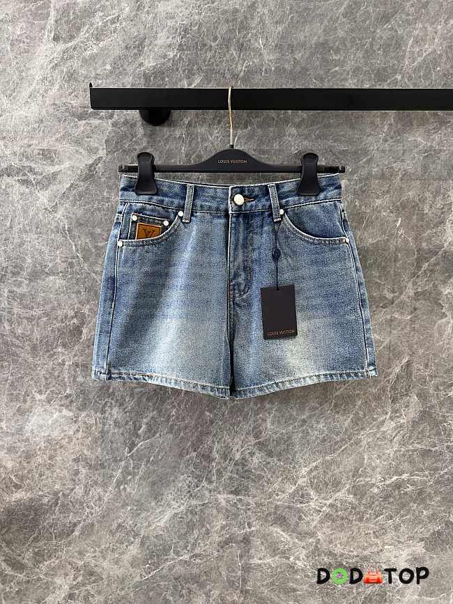 Louis Vuitton denim shorts  01 - 1
