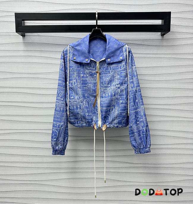Louis Vuitton lightweight windbreaker blue - 1