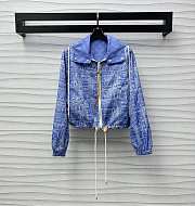 Louis Vuitton lightweight windbreaker blue - 1