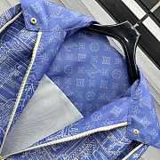Louis Vuitton lightweight windbreaker blue - 4