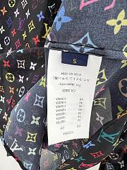 Louis Vuitton long-sleeve chiffon shirt black - 3