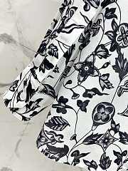 Louis Vuitton long-sleeve chiffon shirt white 02 - 3