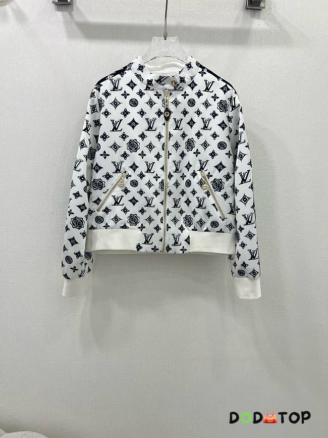 Louis Vuitton jacket white/blue - 1