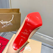 Christian Louboutin Beige Heel 10 cm - 4