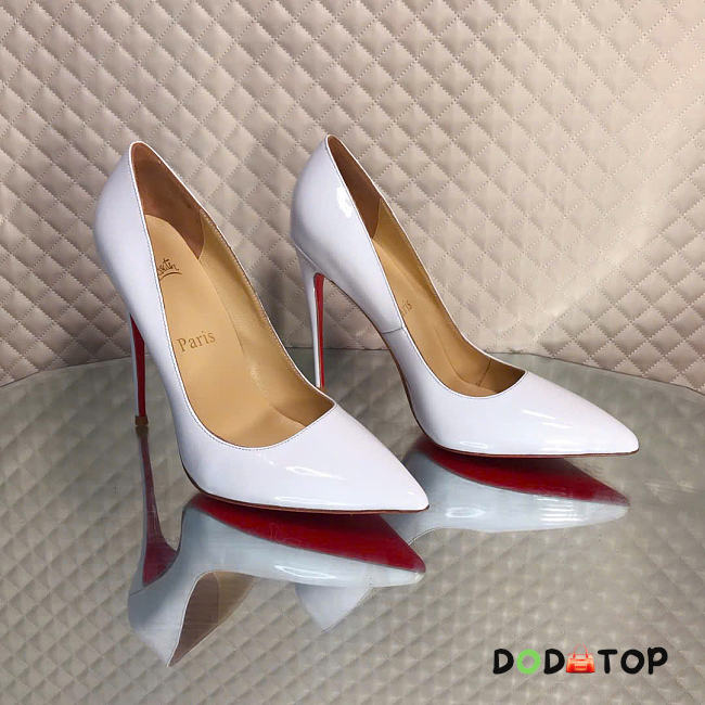 Christian Louboutin Heels in White heigh 10cm - 1