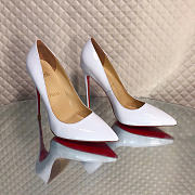 Christian Louboutin Heels in White heigh 10cm - 1